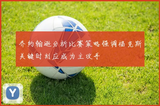 乔约翰逊分析比赛策略强调福克斯关键时刻应成为主攻手